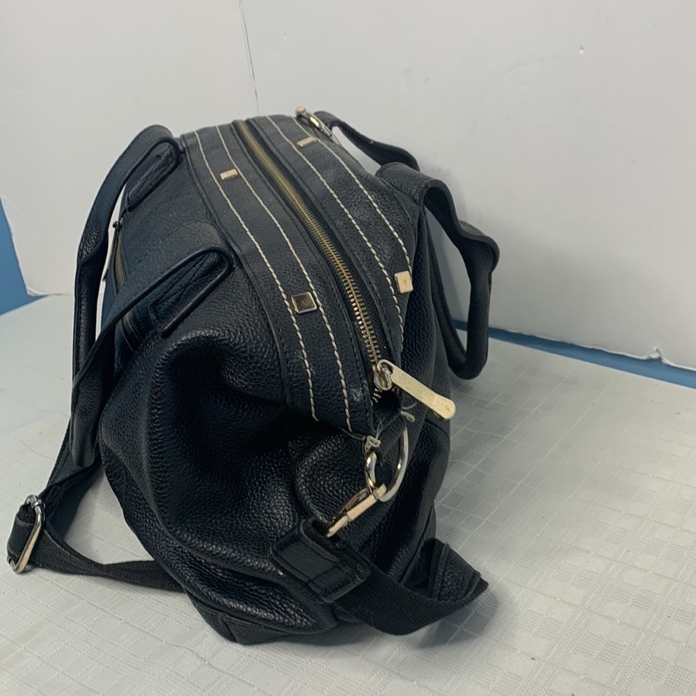 Cuore & Pelle Amelia Satchel in Black leather - Picture 4 of 8